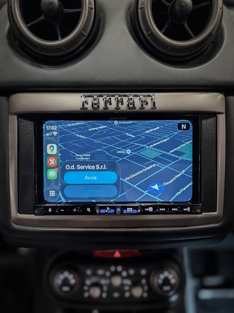 OD Service srl - Multimedia: Ferrari California CarPlay